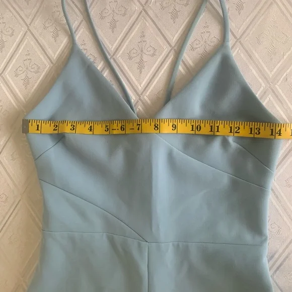Likely Strapless Light Blue Dress - Picture 5 of 8